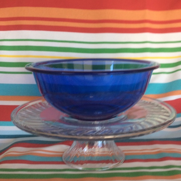 Vintage Pyrex Blue 2.5 qt 2.4 liters - Picture 2 of 15